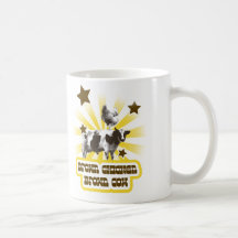 Brown-Huhn-Brown-Kuh 2 Teetasse