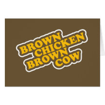 Brown-Huhn-Brown-Kuh Karte