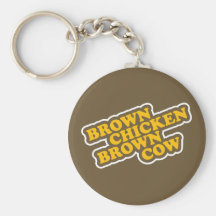 Brown-Huhn-Brown-Kuh Schlüsselband