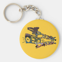 Bruch-Tänzer Keychain Schlüsselbänder