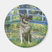 Brücke - Norweger Elkhound Magnete