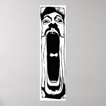 Brüllen-Plakat
