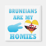Bruneians sind mein Homies Magnete