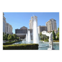 Brunnen auf dem Streifen, Las Vegas Foto Druck