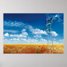 Brush the Sky - Poster