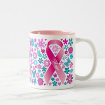 Brustkrebs-Bewusstseins-Kaffeetasse