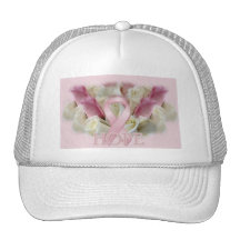 Brustkrebs-Hoffnungs-Bewusstseins-Band Baseballcaps