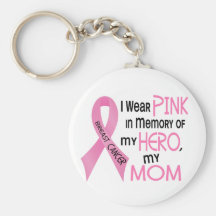 Brustkrebs ROSA ZUM GEDENKEN AN MEINE MAMMA 1 Schlüsselbänder
