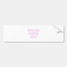 Brustkrebs-Spaß Auto Sticker