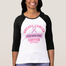 Brustkrebs-Überlebender ($29,95) PERSONIFIZIEREN E Tshirt