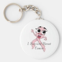Brustkrebs-Überlebender Keychain Schlüsselanhänger