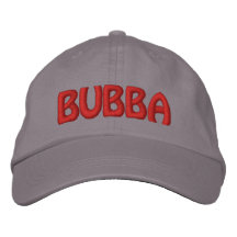 Bubba! Lustiger Redneck-Name Bestickte Baseballkappe