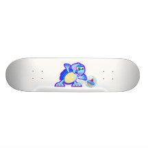 BubbleTurtle Skatedeck Skateboardbrett