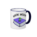 Buch-Wurm Kaffee Tassen