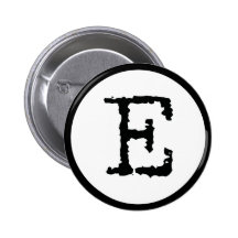 Buchstabe E Button