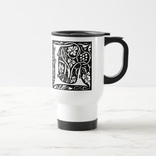 Buchstabe "L" William Morris-Entwurf - Becher Teehaferl