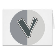 Buchstabe V Karte