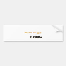 Bucht-vorderer Park-Südflorida-Klassiker Autosticker