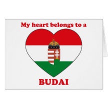 Budai Grußkarte