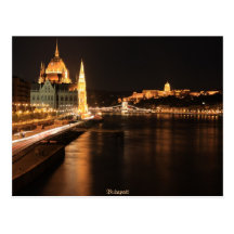 Budapest-Nacht im April 2012 Postkarten