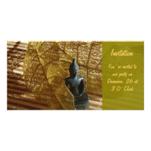 Budda Foto-Karte Fotokarte