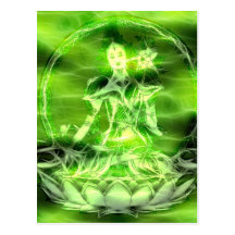 Buddha-Energie 5 Tara Postkarte
