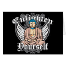 Buddha erleuchten sich karten