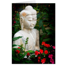 Buddha Grußkarte