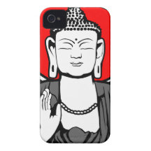 Buddha-Logo Case-Mate iPhone 4 Hüllen