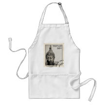 Buddha-Porto-Briefmarken-Entwurf Schürze