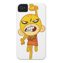 Buddhistisches Monkey Punch Ihr iPhone iPhone 4 Hüllen
