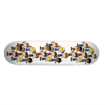 Budgie Jungen Skateboard (SK19) Skateboard Deck