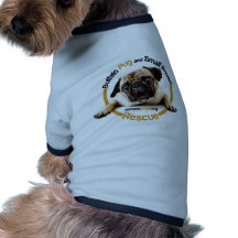 Büffel-Mops-Haustier-T-Shirt Hund Tshirt