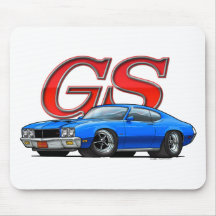 BuickGS_blue Mousepads