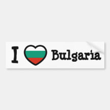 Bulgarien-Flagge Autosticker