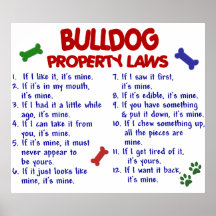 BULLDOGGE PL2 PLAKATE
