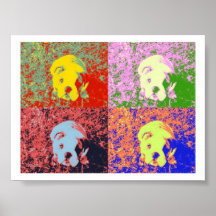 Bulldoggen-Welpe Plakatdrucke