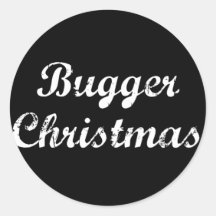 Bummeln Sie Weihnachten Sticker