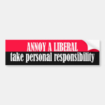 BUMPER_annoyliberal Autosticker