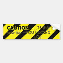 bumpersticker1 auto aufkleber