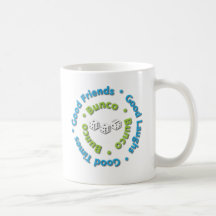 bunco gute Freunde Kaffeetassen