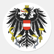 Bundesadler, Österreich Aufkleber