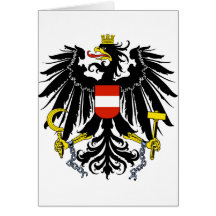 Bundesadler, Österreich Karten