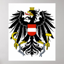 Bundesadler, Österreich Plakatdrucke
