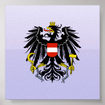 Bundesadler, Österreich Posterdruck