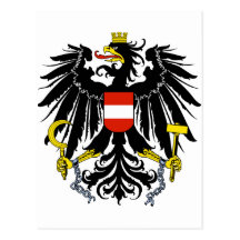 Bundesadler, Österreich Postkarte