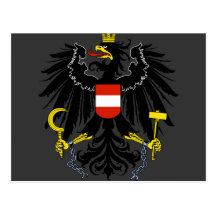 Bundesadler, Österreich Postkarte