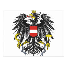 Bundesadler Österreich Postkarte