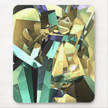 Bunte geometrische Formen Mauspads