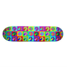 Bunte Kugeln Personalisierte Skateboarddecks